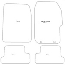 Honda Prelude MK4 Car Mats